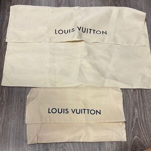 Louis Vuitton Kids Cream Storage Dust Bags